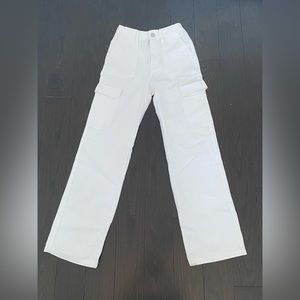 NWT Zara white cargos